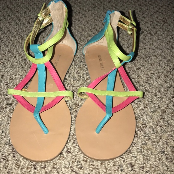 Nine West ankle strap sandels brand new!! - Picture 2 of 3